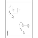 Lampa stołowa LED Franklin Trio - Nowoczesny design, 275 PLN
