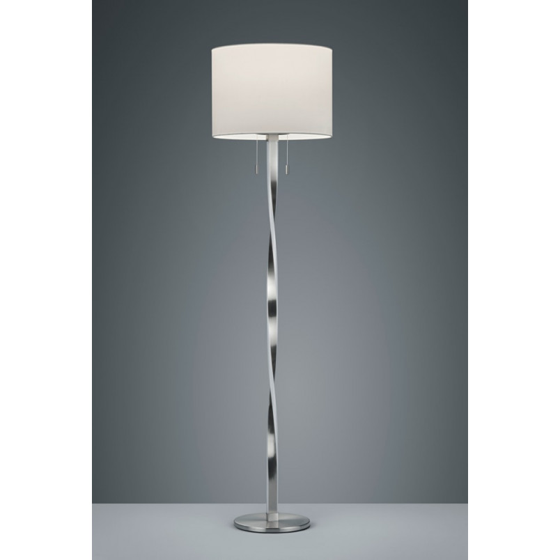 Lampa podłogowa biała Nandor | Trio - Nowoczesny design