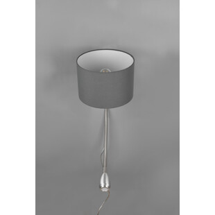 Kinkiet z abażurem Trio Hotel | Lampa do czytania - Szary