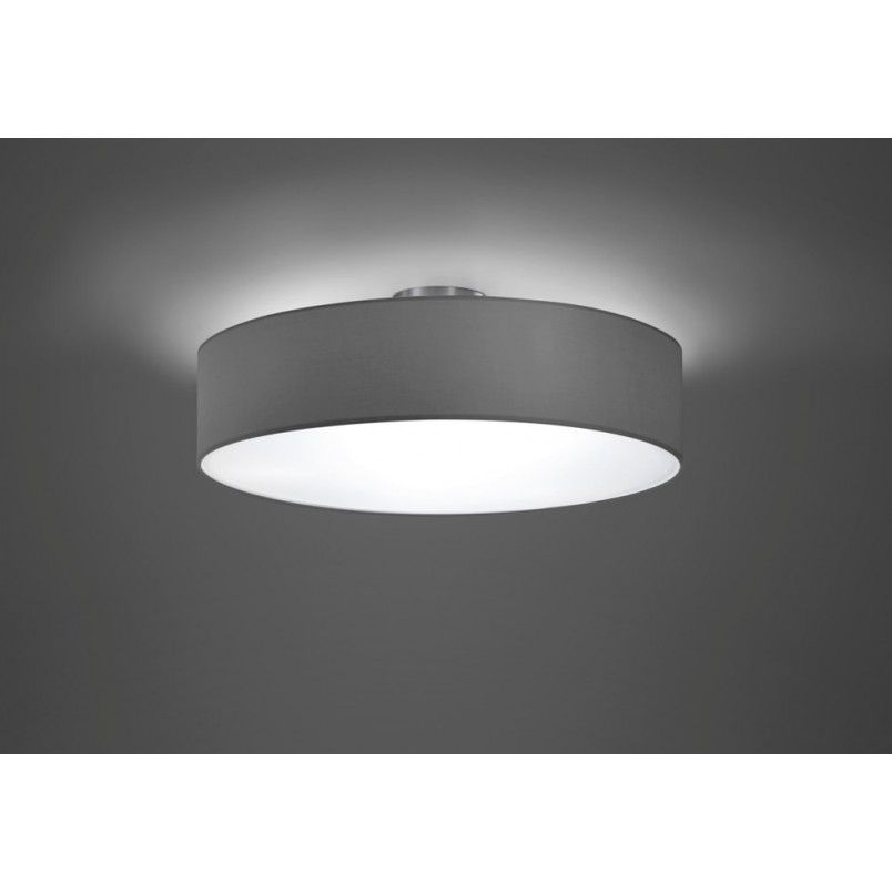 Plafon Hotel 50cm nikiel mat Trio | Oświetlenie LED