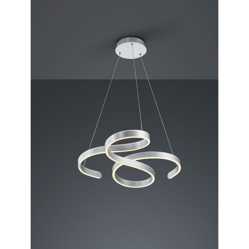 Lampa wisząca Francis LED srebrna | Trio - Nowoczesny design