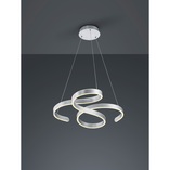 Lampa wisząca Francis LED srebrna | Trio - Nowoczesny design