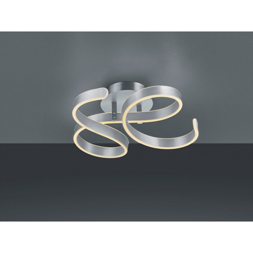 Lampa Sufitowa LED Francis Srebrna Trio | Nowoczesny Design