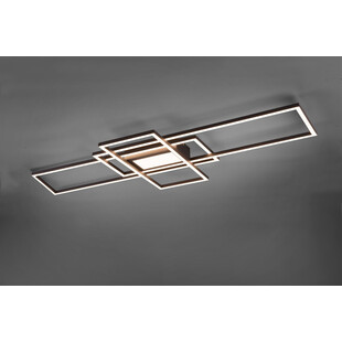 Plafon LED Trio Irvine: Nowoczesny design, pilot w zestawie!