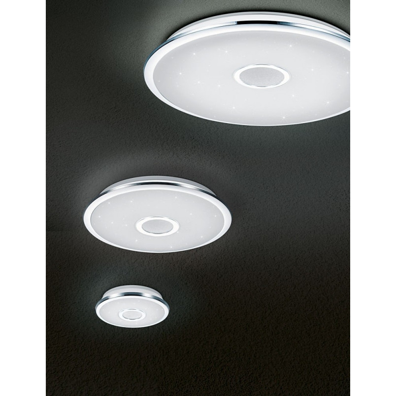 Plafon LED Osaka z Pilotem | Trio - Nowoczesne Oświetlenie