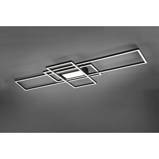 Plafon LED Trio Irvine: Nowoczesny design, pilot w zestawie!