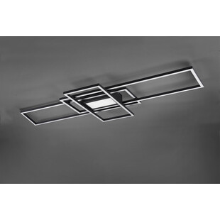 Plafon LED Trio Irvine: Nowoczesny design, pilot w zestawie!