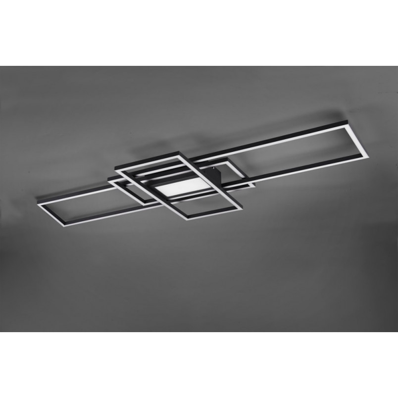 Plafon LED Trio Irvine: Nowoczesny design, pilot w zestawie!