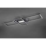 Plafon LED Trio Irvine: Nowoczesny design, pilot w zestawie!