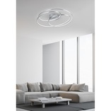 Plafon LED Gale Trio 60cm Nikiel | Nowoczesne Lampy
