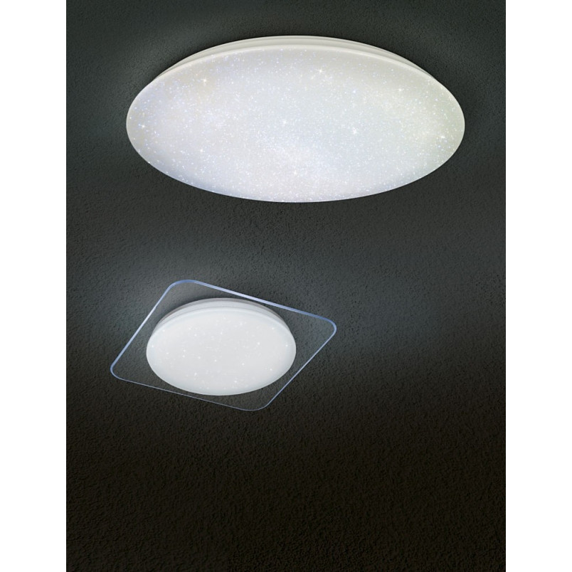 Plafon LED Nagano z pilotem | Trio - 79cm, Biały