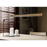 Lampa wisząca drewniana Deacon Trio | 110cm, LED