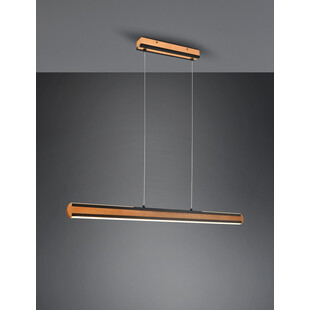 Lampa wisząca drewniana Deacon Trio | 110cm, LED