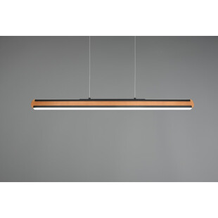 Lampa wisząca drewniana Deacon Trio | 110cm, LED