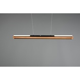 Lampa wisząca drewniana Deacon Trio | 110cm, LED