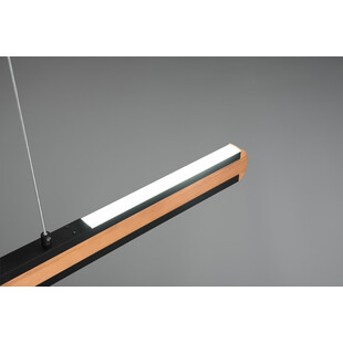 Lampa wisząca drewniana Deacon Trio | 110cm, LED