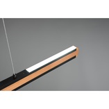 Lampa wisząca drewniana Deacon Trio | 110cm, LED