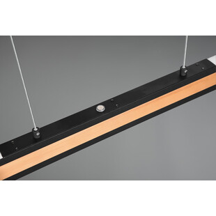 Lampa wisząca drewniana Deacon Trio | 110cm, LED