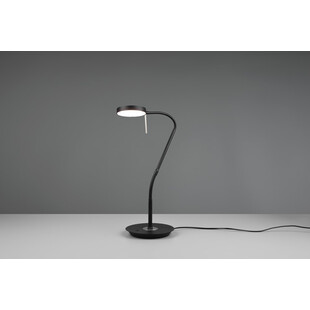 Lampa biurkowa Trio Monza czarna | Ściemniacz, LED