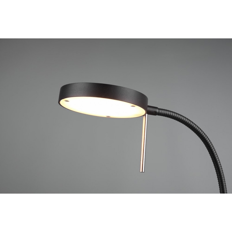 Lampa biurkowa Trio Monza czarna | Ściemniacz, LED