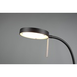 Lampa biurkowa Trio Monza czarna | Ściemniacz, LED