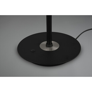 Lampa biurkowa Trio Monza czarna | Ściemniacz, LED