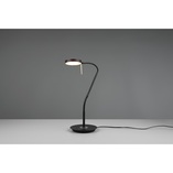 Lampa biurkowa Trio Monza czarna | Ściemniacz, LED