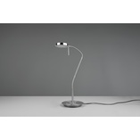 Lampa biurkowa Trio Monza - ściemniacz, nikiel | Kup teraz