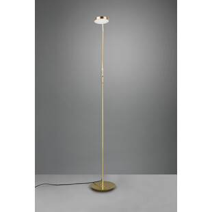 Lampa podłogowa LED Monza - złota, ze ściemniaczem | Trio