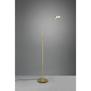 Lampa podłogowa LED Monza - złota, ze ściemniaczem | Trio