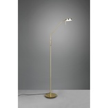 Lampa podłogowa LED Monza - złota, ze ściemniaczem | Trio