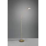 Lampa podłogowa LED Monza - złota, ze ściemniaczem | Trio