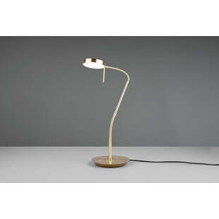 Lampa biurkowa Monza złota Trio - Ściemniacz | Trio