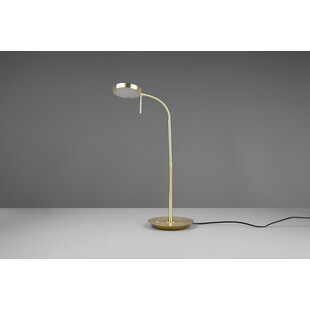 Lampa biurkowa Monza złota Trio - Ściemniacz | Trio