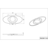 Plafon LED Trio Galaxy | Nowoczesne oświetlenie