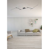 Lampa sufitowa LED Trio Arvin | Nowoczesny design z pilotem