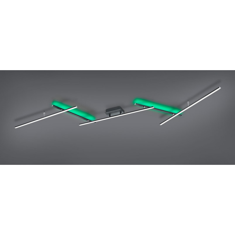 Lampa sufitowa LED Trio Arvin | Nowoczesny design z pilotem