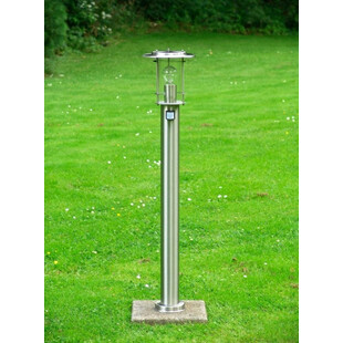 Lampa Ogrodowa York z Czujnikiem | Stalowa, 100cm - Brilliant