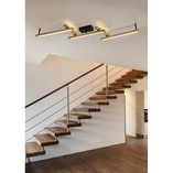Lampa sufitowa drewniana Bellari LED 180cm - Trio