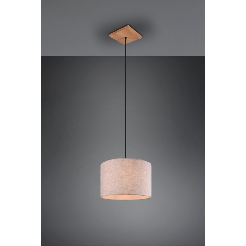 Lampa wisząca Elmau szara Trio - Skandynawski design