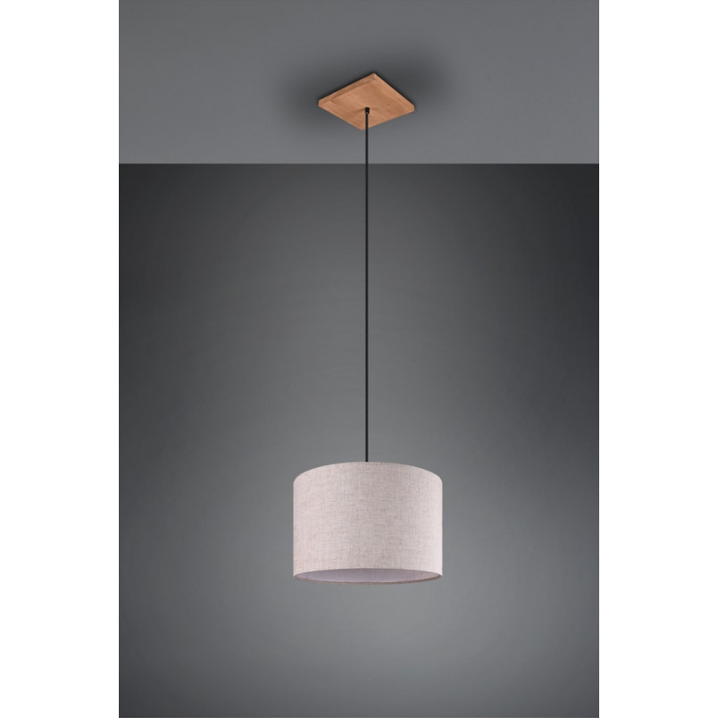 Lampa wisząca Elmau szara Trio - Skandynawski design