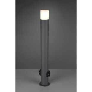 Słupek ogrodowy Hoosic Trio 80cm - Gniazdo, Antracyt