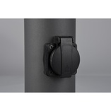 Słupek ogrodowy Hoosic Trio 80cm - Gniazdo, Antracyt