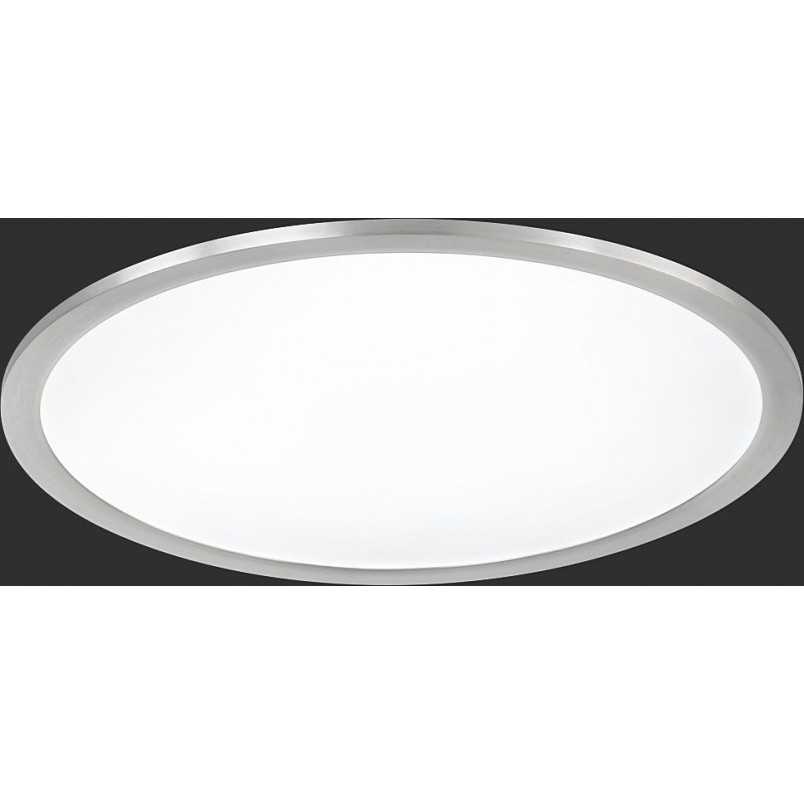 Plafon LED Phoenix 45cm - Ściemnialny, Biały/Nikiel | Trio