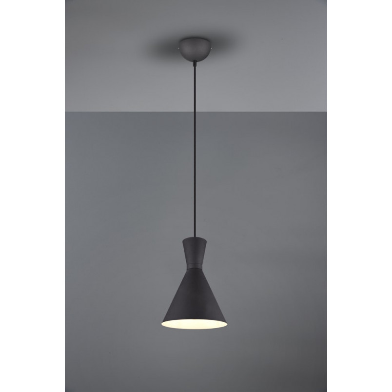 Lampa Loft Enzo Czarna - Trio | Nowoczesna i Stylowa