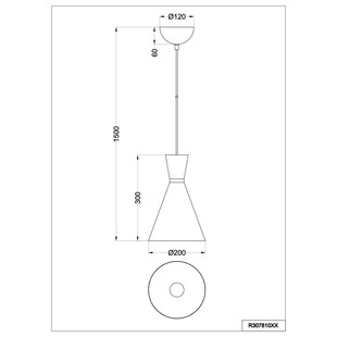 Lampa Loft Enzo Czarna - Trio | Nowoczesna i Stylowa