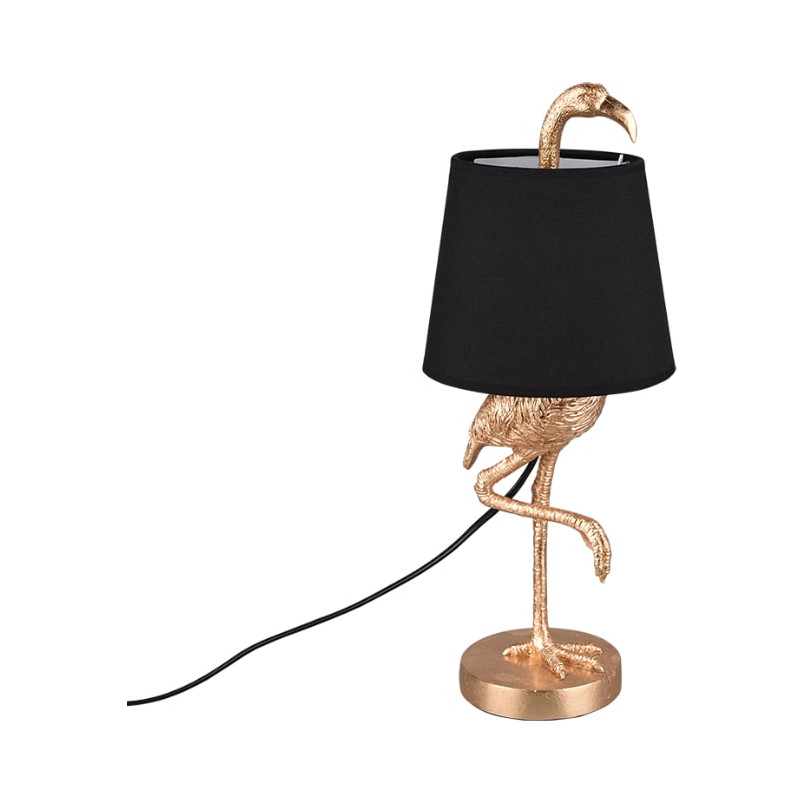 Lampa stołowa Lola z flamingiem | Trio - Stylowe oświetlenie
