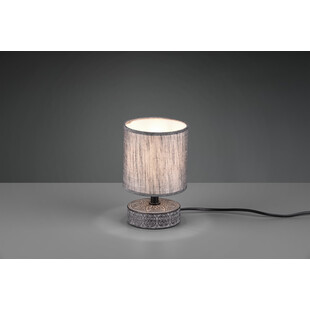 Lampa stołowa orientalna Marie szara Trio - Eleganckie oświetlenie
