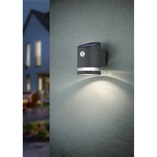 Kinkiet zewnętrzny Solarny Salta LED - Trio | Antracyt