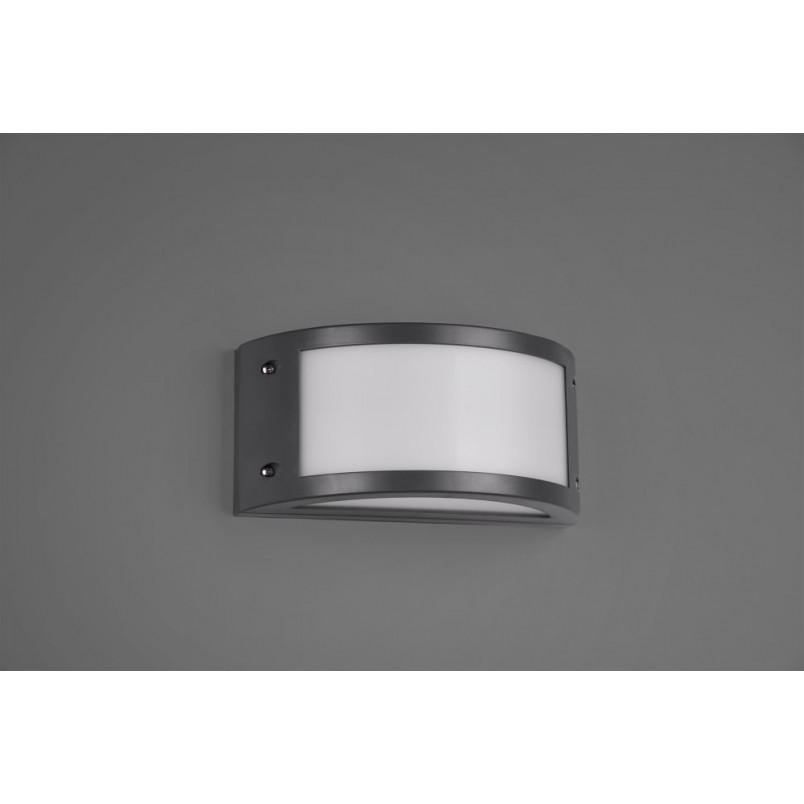 Kinkiet ogrodowy Kendal LED antracyt Trio - Oświetlenie LED